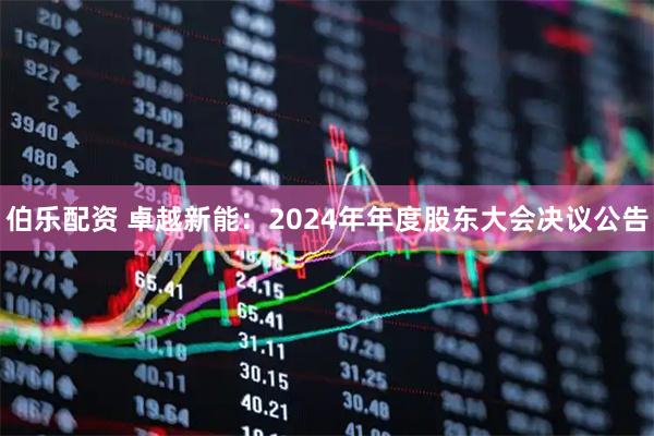 伯乐配资 卓越新能：2024年年度股东大会决议公告