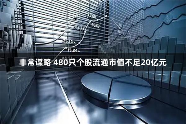 非常谋略 480只个股流通市值不足20亿元